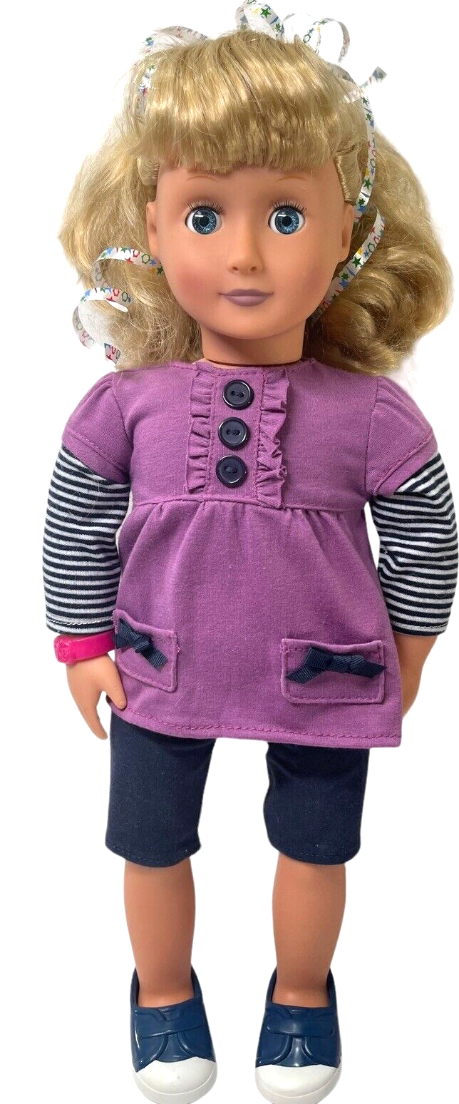 2011 Our Generation Doll Ashley-Rose Extra New Outfit Pink Nightgown & Slippers