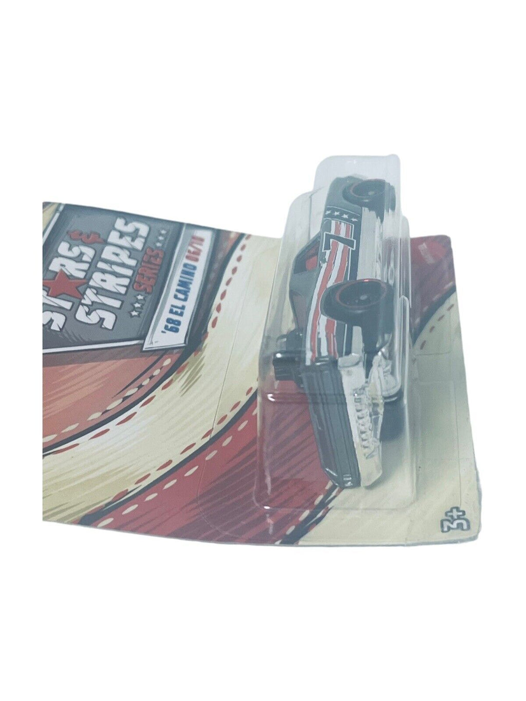 2020 Stars & Stripes Series ‘68 EL CAMINO 1:64 Scale Silver Car 6/10-Hot Wheels