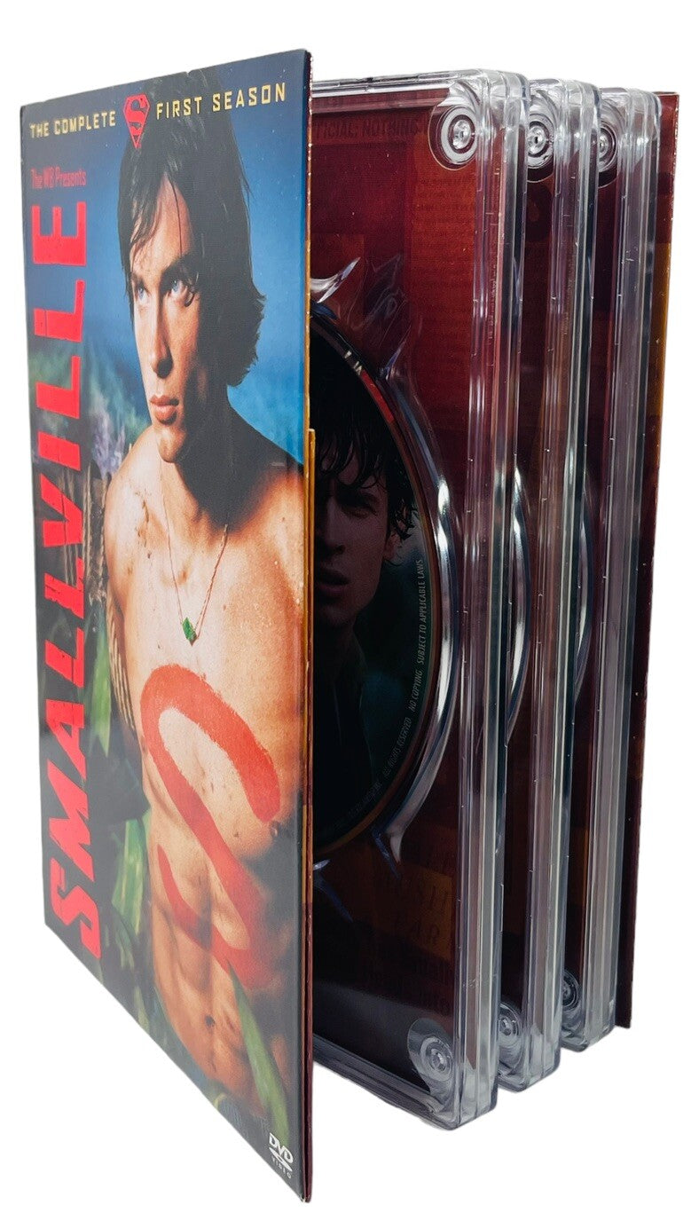SMALLVILLE COMPLETE FIRST SEASON DVD SET ~ WITH MANUAL ~ MINT CONDITION