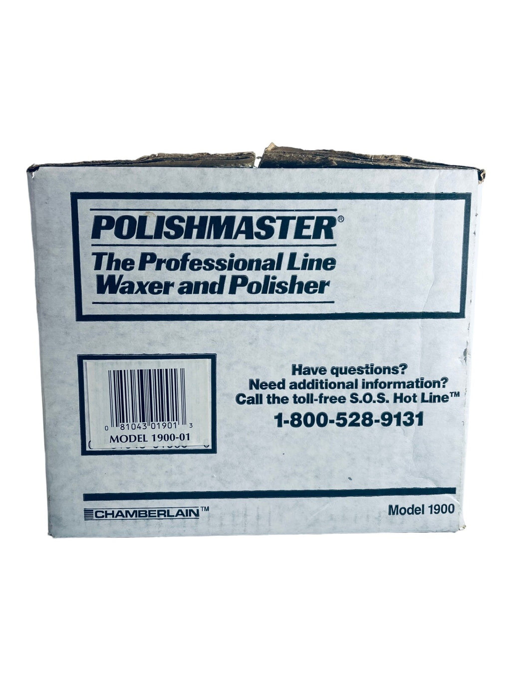 1900 Buffer/Polisher 9” Chamberlain Professional Line w/Manual - POWERMASTER