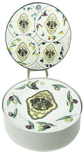 ROSANNA DECORATIVE DESSERT PLATES~SPECIALITE HUILE D’OLIVE SET-4 COLLECTION