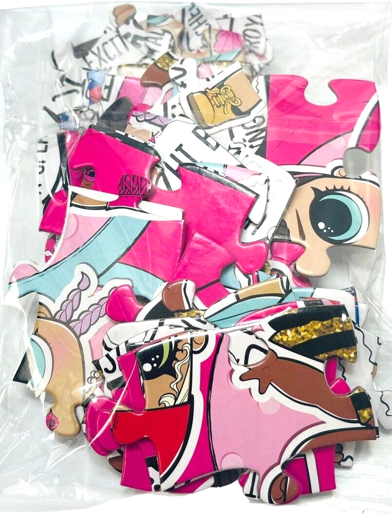 2 LOL Mini Dolls, LOL Surprise Tin Lunch Box, & 48 Pc Cardinal Puzzle.