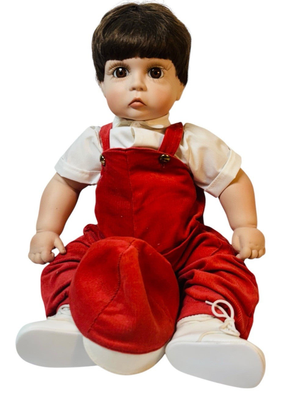 TERRI DEHETRE LEGACY DOLLS 20" BOY PEANUT VINYL BABY DOLL, Weigh 3.10 Lbs.