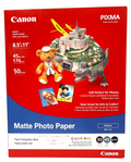 Matte Photo Paper Plus 8-1/2 x 11 ~ Pack of 50 Sheets Canon MO-101 ~ NEW~OPEN