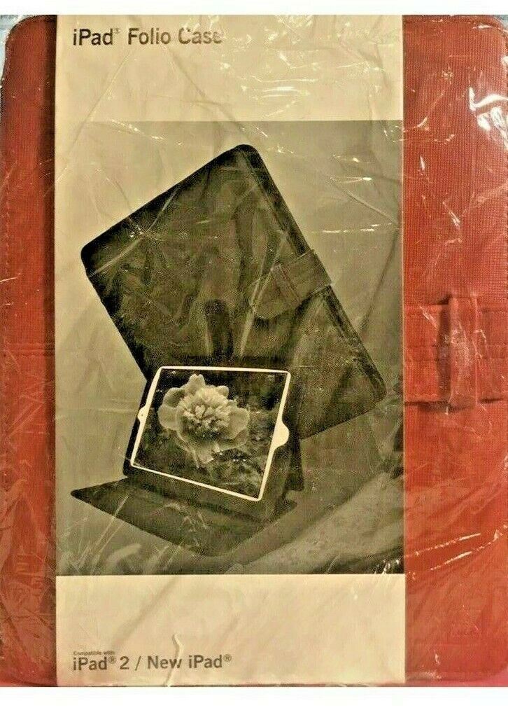 iPad Case iPad 2, iPad 3, & iPad 4 "RED, Logic- NEW-FACTORY SEALED"
