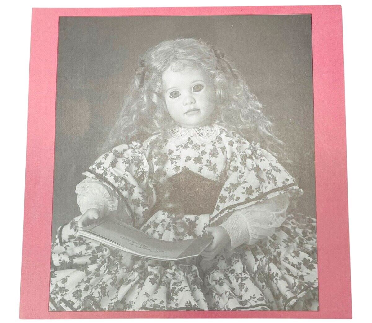 LITTLE WOMAN COLLECTION 1994 PORCELAIN DOLL AMY No 4848FA w/CERTIFICATE