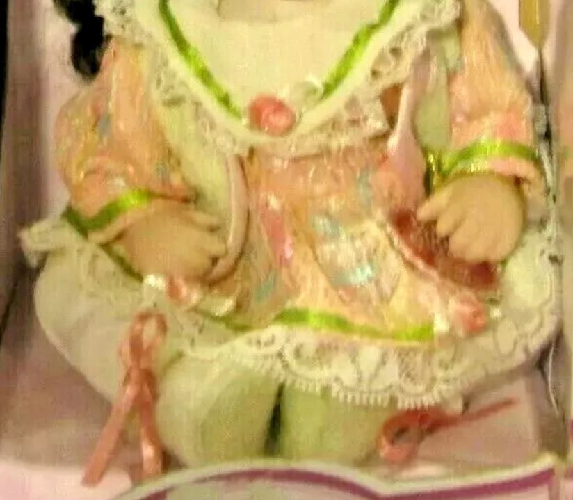 The Sara Porcelain Doll - Handmade & Hand Painted' 2006 Collection Edition. NIB