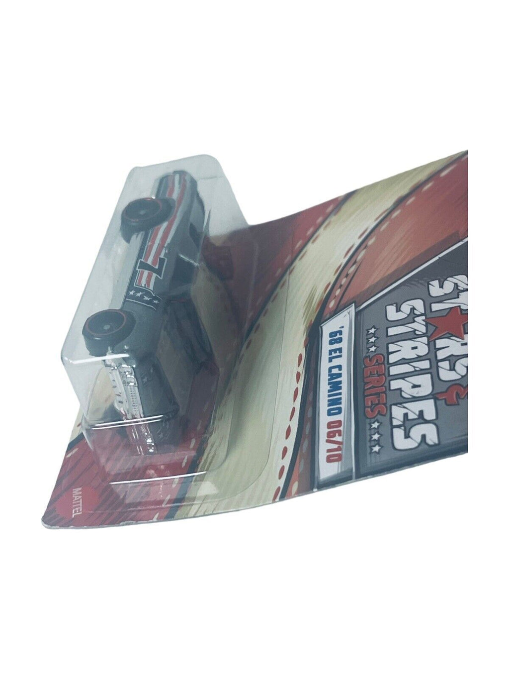 2020 Stars & Stripes Series ‘68 EL CAMINO 1:64 Scale Silver Car 6/10-Hot Wheels