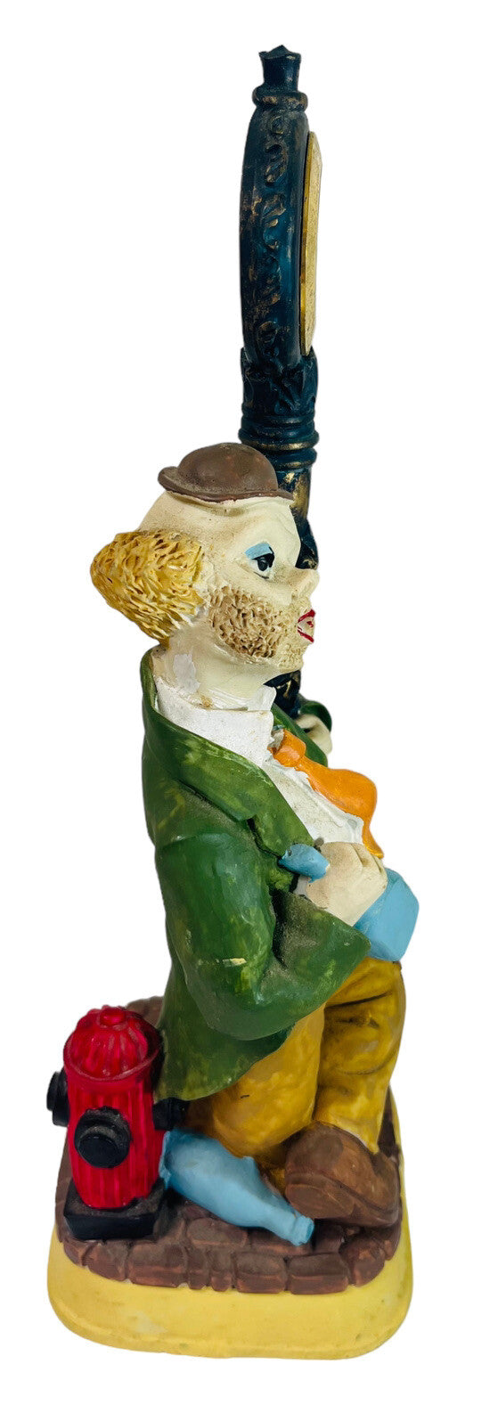 CLOCKPOST WILLE CLOWN HOBO~CASTLE REINE~10.5'' TALL X 3.5 WIDE~WT 2.2Lbs