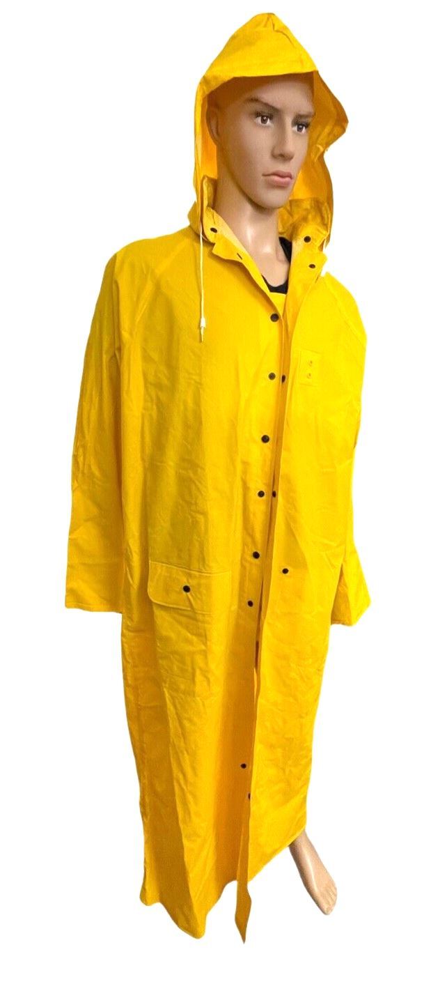 Industrial Raincoat Size L ~ "Hoodie" Master Gear West Chester ~ BRAND NEW
