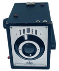 Tower Film 120 Box Camera ~ Has Original Cartoon Film 🎞️Sears Roebuck ~ VINTAGE