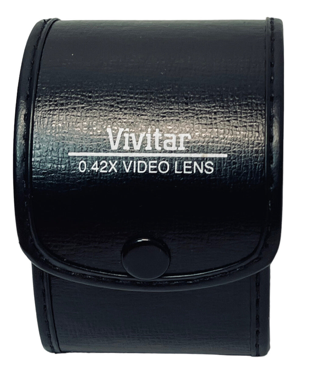 LENS ULTRA WIDE-ANGEL VIDEO VIVITAR 0.42X W/CASE, 3-ADAPTER RINGS & MANUAL.