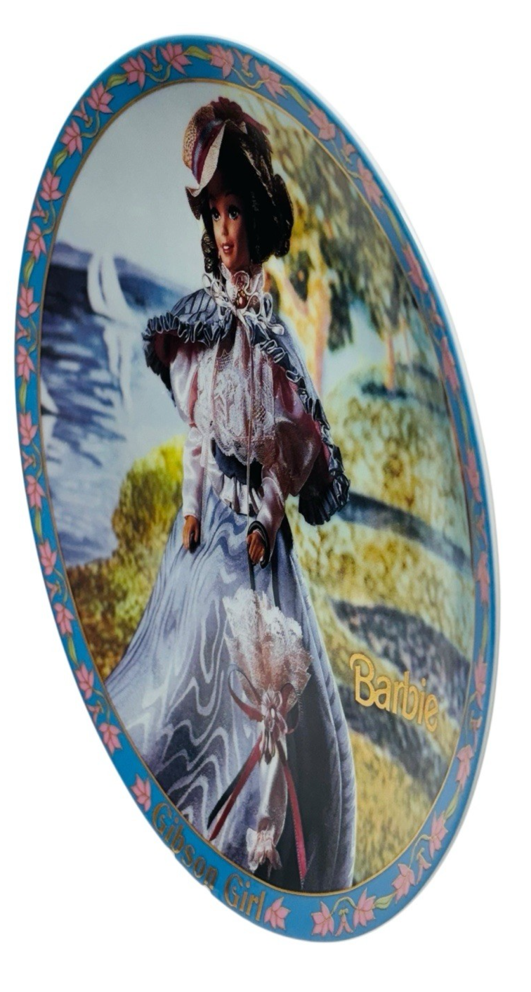 Enesco Gibson Girl Barbie 8" Collectors'1995 Plate, Barbie Collectibles Limited