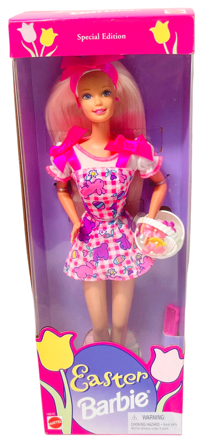 Mattel 1996 BARBIE Doll Easter Special Edition 16315 Collectible Barbie NRFB.