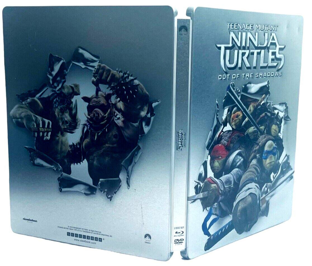 2016 Teenage Mutant Ninja Turtles MOVIE: Out of the Shadows Blu-ray + DVD