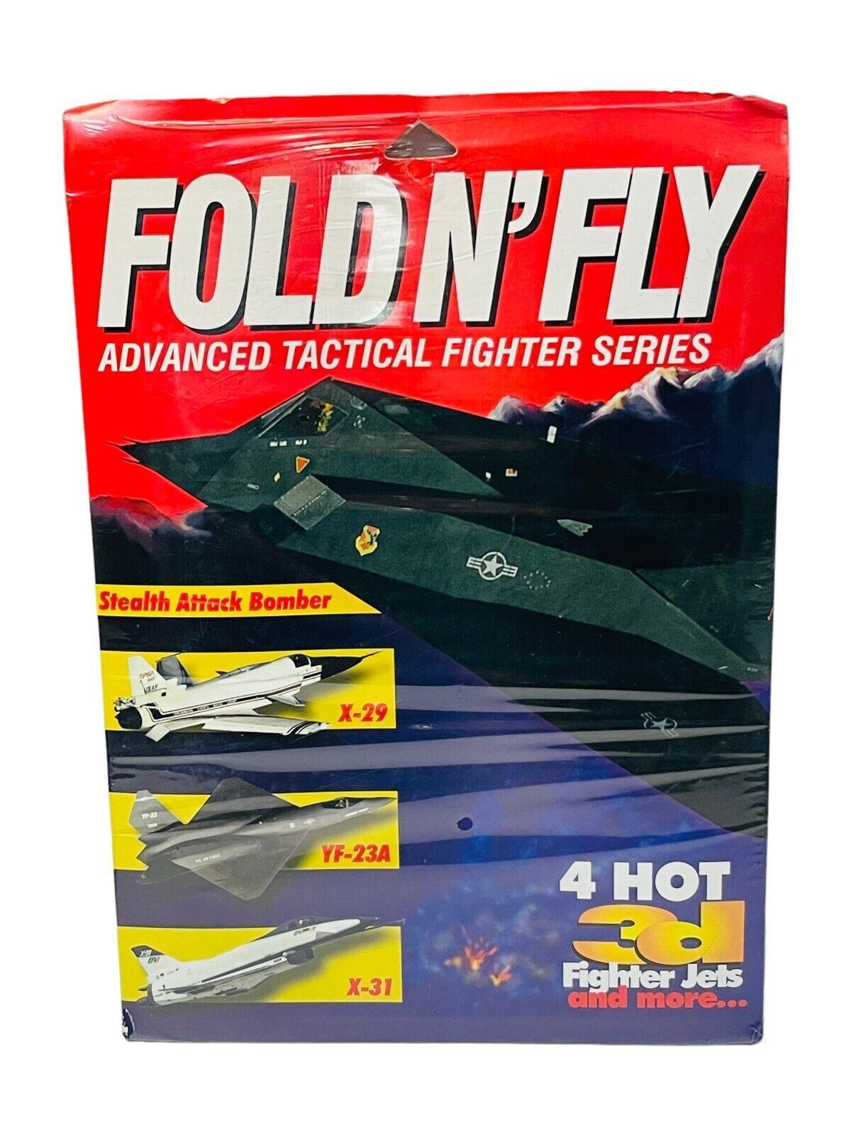 Lockheed Stealth AG - Fold N Fly Advanced Tactical Fighter Series 4 Jets & More