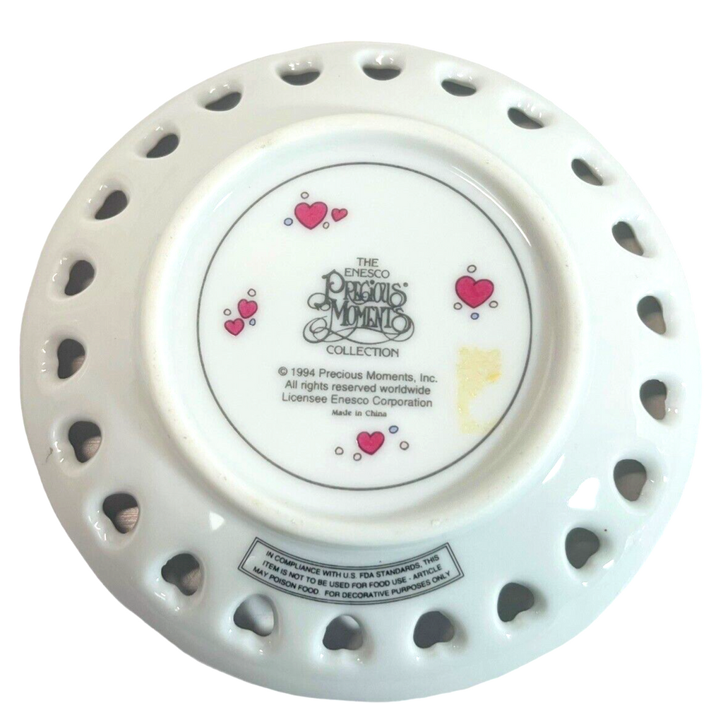 Precious Moments MINI PLATE "YOU ARE FOREVER MINE" 1994 Enesco 101923