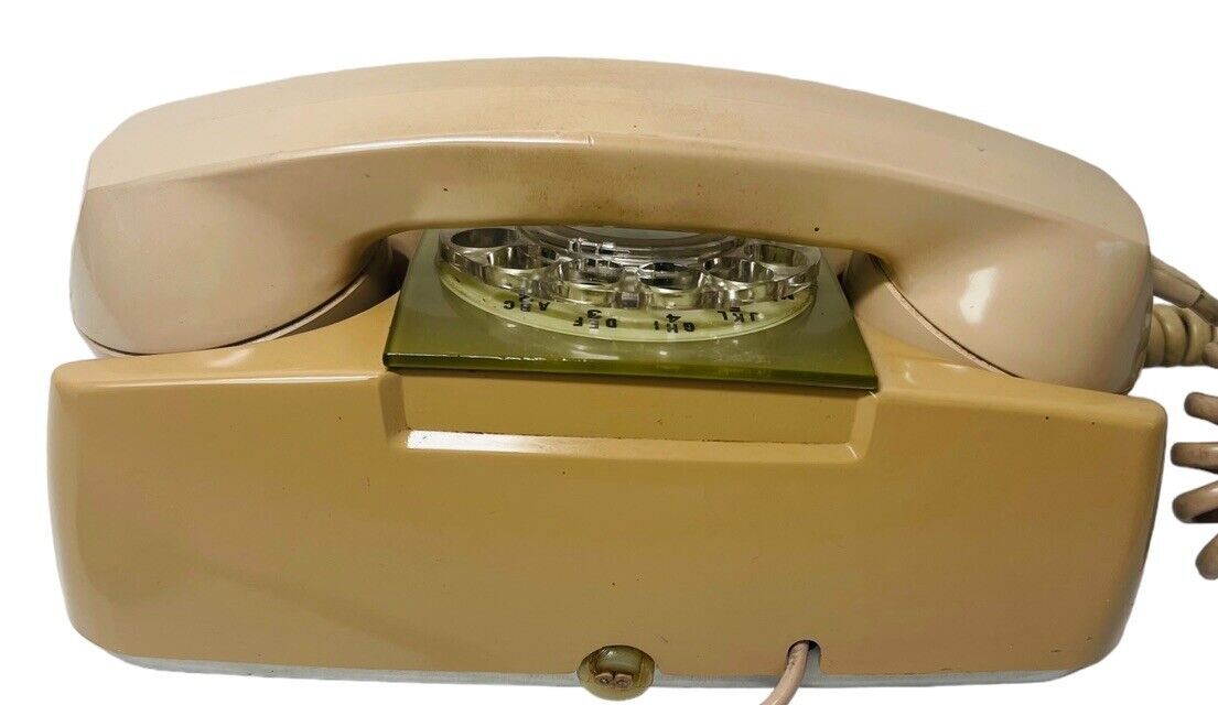 Electric Rotary Telephone Automatic Electric 110V Mid Century, VINTAGE - WORK