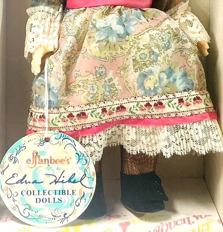 1984 Effanbee Gypsy Doll Contessa 11” Edna Hibel 7351 Tag & Original Box