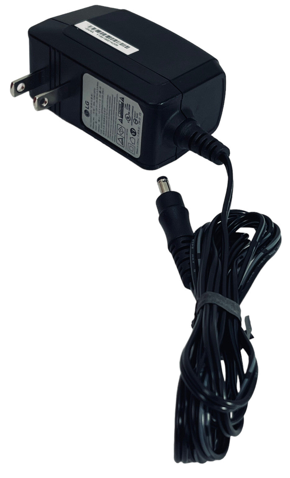 LG AC Adapter Model No. WA-12M12FU 12V 1.0 Amp Power Adapter-Q ~TESTED & WORKS