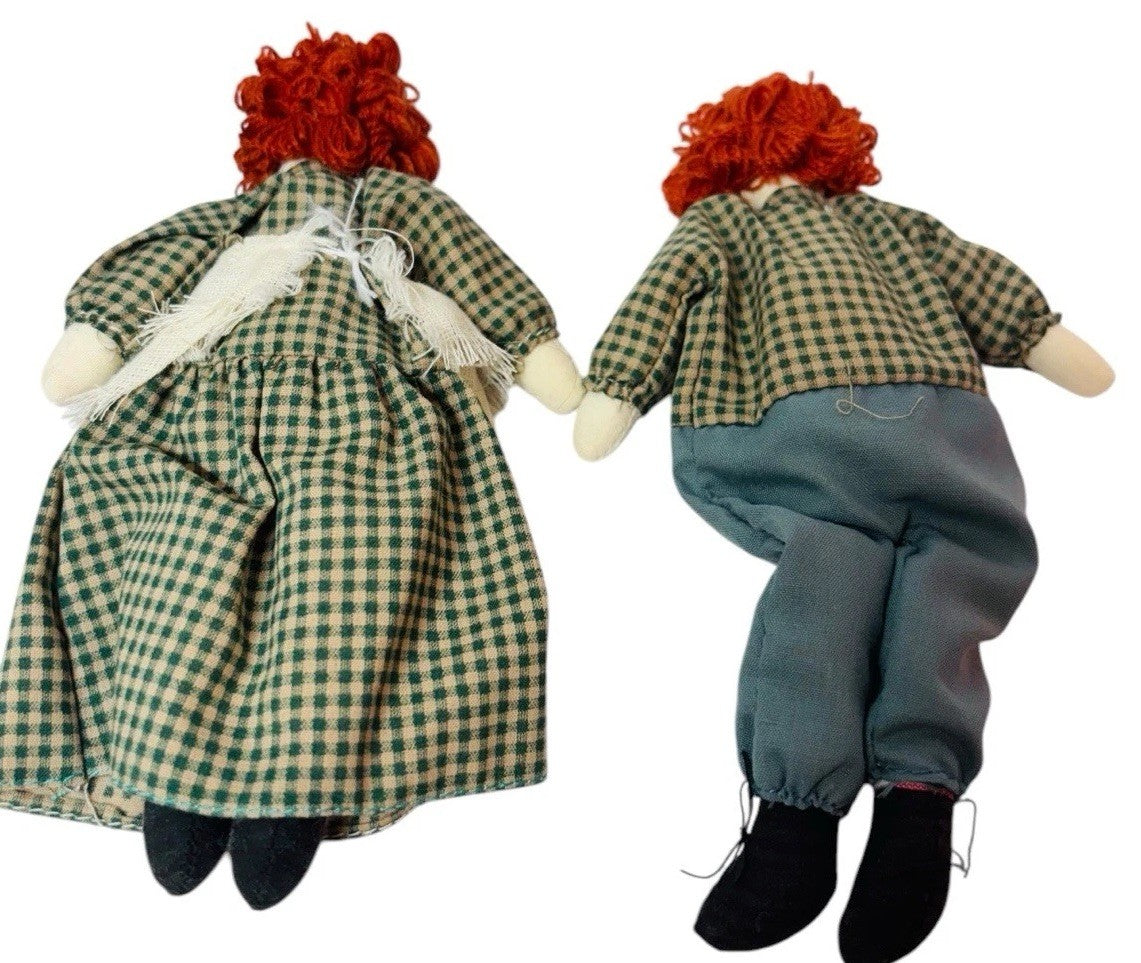1993 Designer Guild "ANNABELLE" Porcelain 15'' Doll w/Rag Dolls By Linda Steele