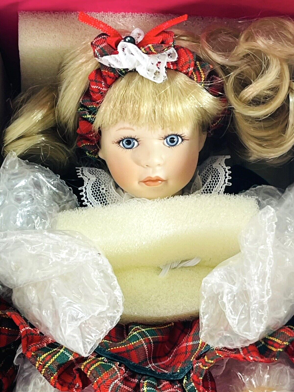 CASSIDY TINY TOT DOLL # 049045 PORCELAIN W/ORIGINAL BOX & COA MARIE OSMOND NRFB