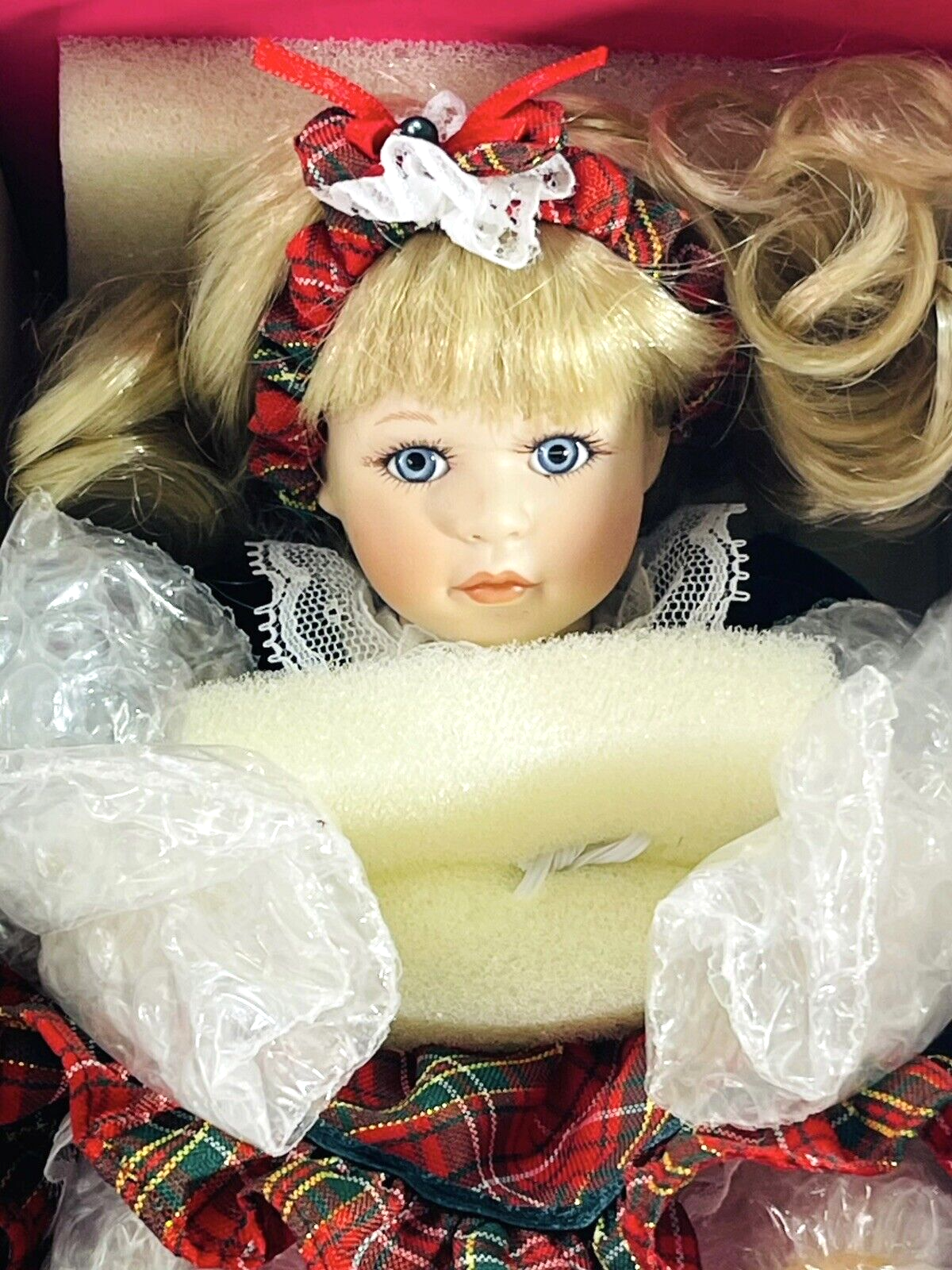 CASSIDY TINY TOT DOLL # 049045 PORCELAIN W/ORIGINAL BOX & COA MARIE OSMOND NRFB