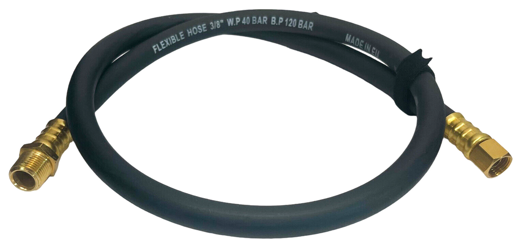 BRAND NEW FEXIBLE HOSE 3/8” W.P 40 BAR B.P120 BAR Made in European Union