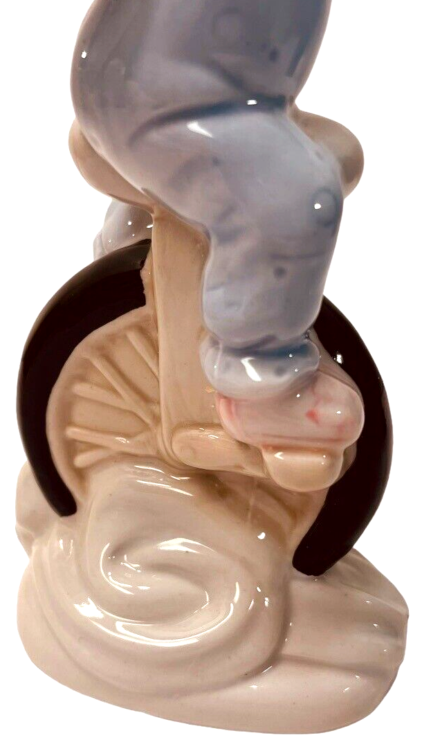 Porcelain Circus Bear on Unicycle Figurine - Sorrento Collection - Original Box