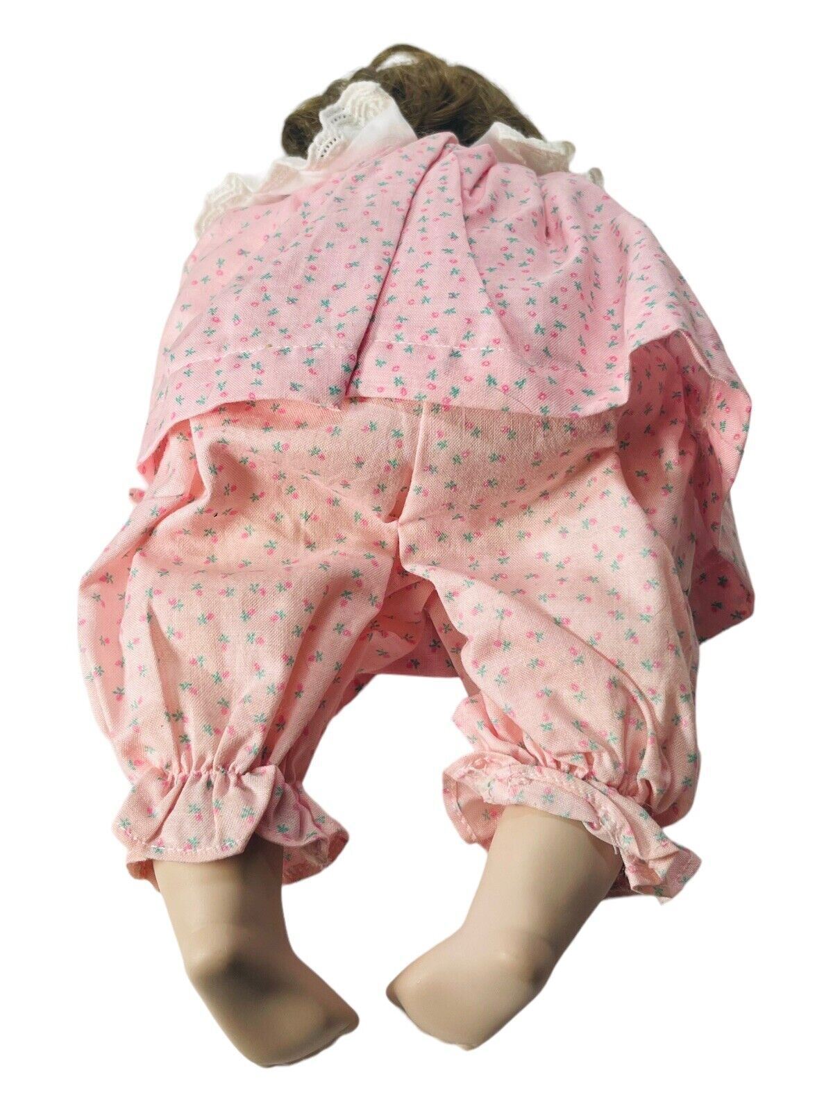 PORCELAIN DOLL KAITLYN w/Teddy Bear 1993 THE ASHTON-DRAKE GALLERIES No. 2444 FB