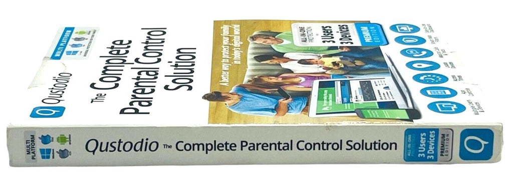 QUSTODIO COMPLETE PARENTAL PROTECTION ALL-IN-ONE CONTROL SYSTEM, BRAND NEW
