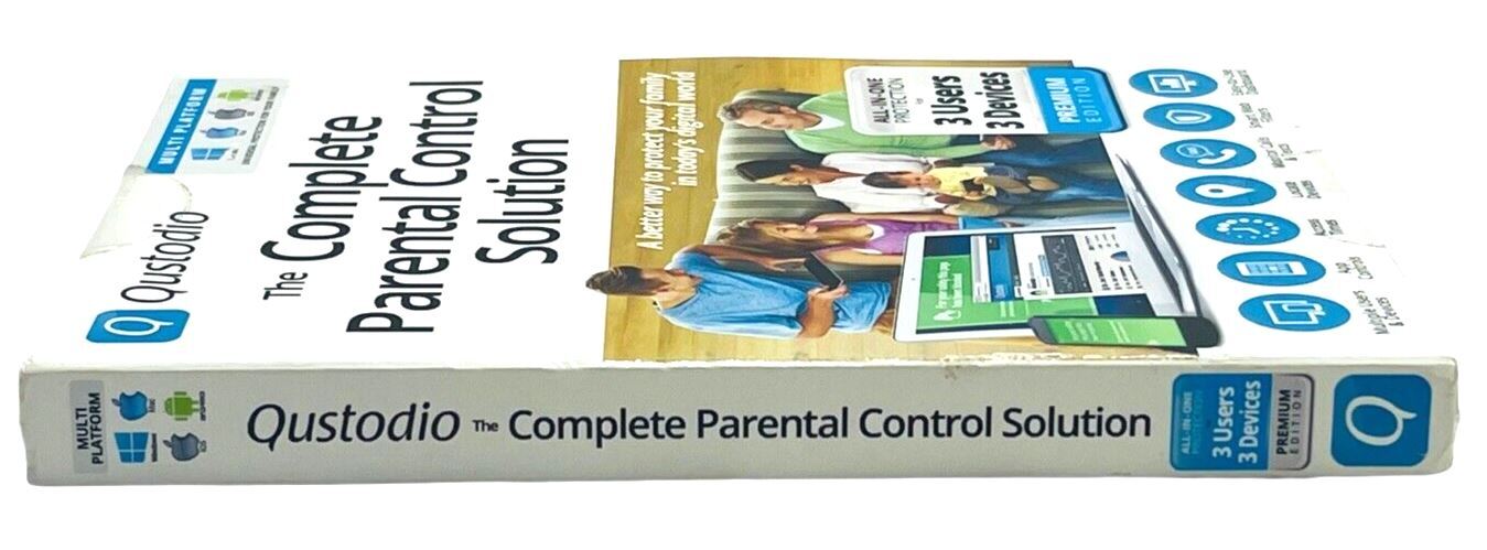 QUSTODIO COMPLETE PARENTAL PROTECTION ALL-IN-ONE CONTROL SYSTEM, BRAND NEW