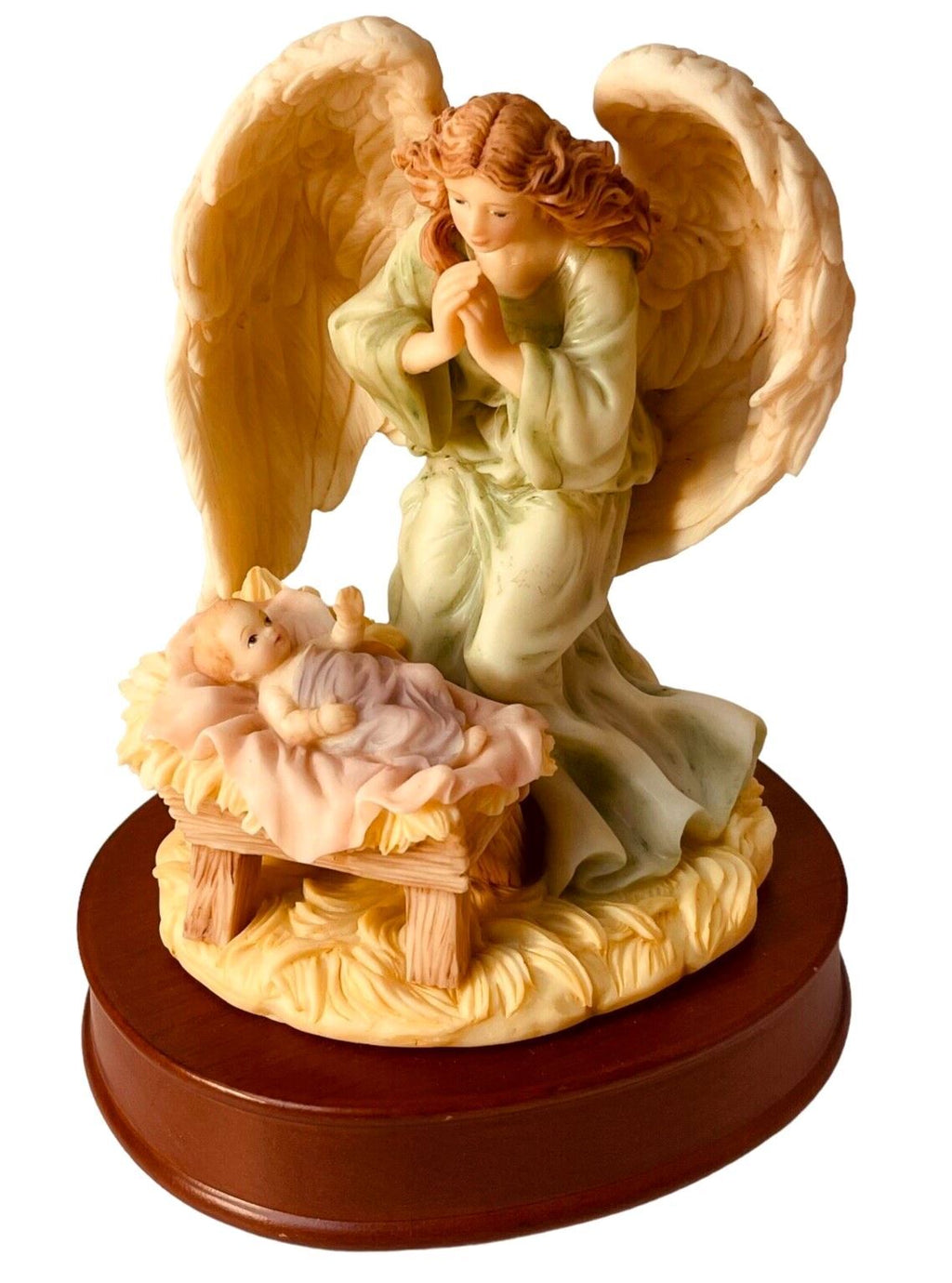 Roman Seraphim Classics Angel Francesca “Loving Guardian” WINDUP Music FIGURINE
