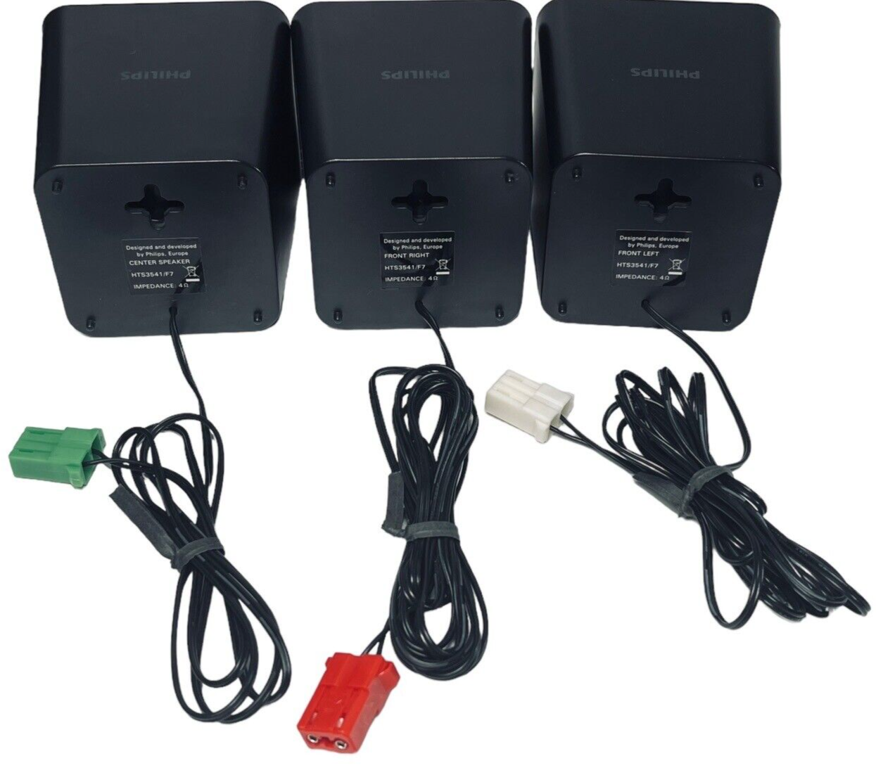 Home Theater SUBWOOFER Sound System, W/6-Speakers & Remote Philips HTS3541 5.1