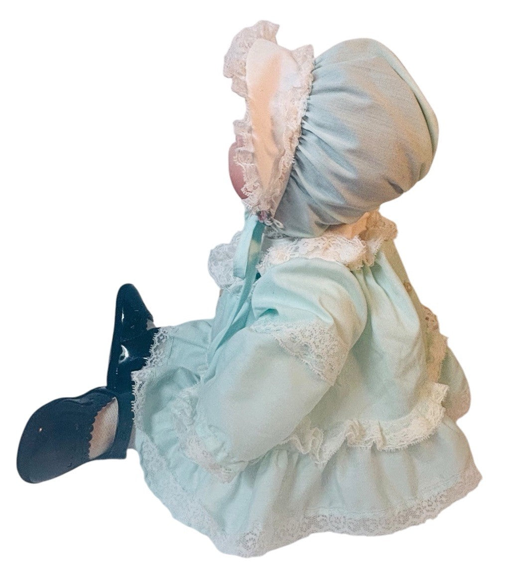 Sugar Britches Boots Tyner 1986 Porcelain Baby Doll 18" Sleeping Baby 3.5Lbs.