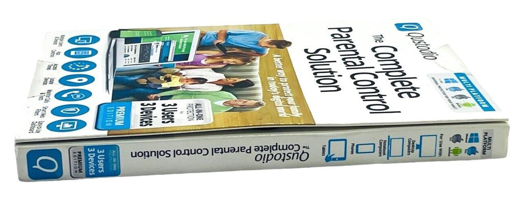 QUSTODIO COMPLETE PARENTAL PROTECTION ALL-IN-ONE CONTROL SYSTEM, BRAND NEW