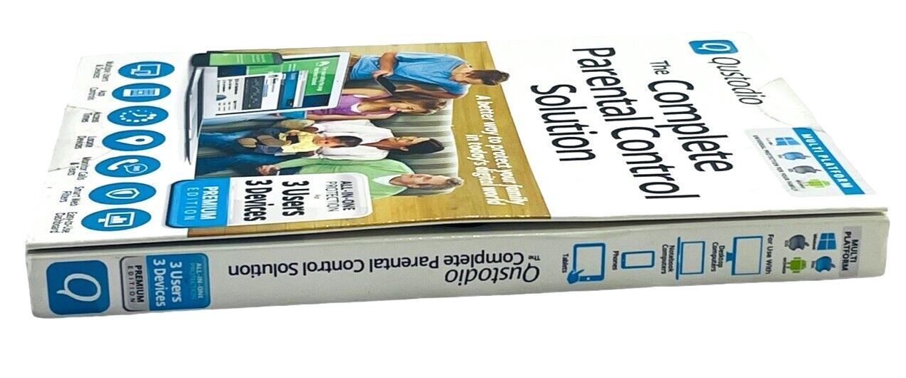 QUSTODIO COMPLETE PARENTAL PROTECTION ALL-IN-ONE CONTROL SYSTEM, BRAND NEW