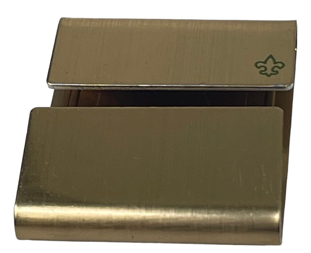 BSA FRIST AID METAL BELT SLIDE MERIT CLIP BOY SCOUTS OF AMERICA VINTAGE
