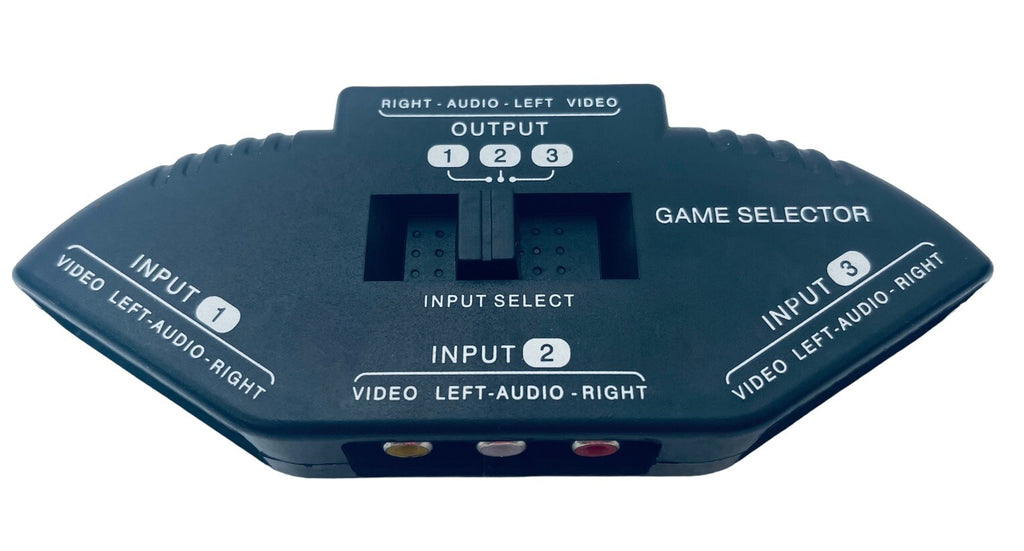MINT! Game Selector B/S-001 AV Splitter with Cables