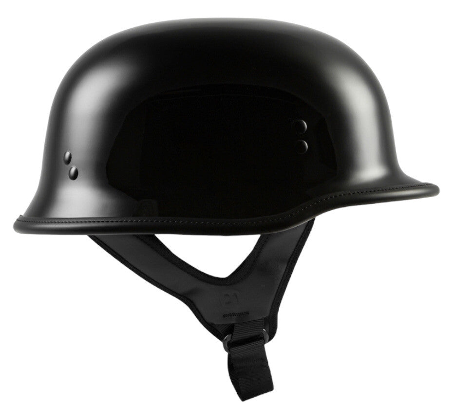 TORC T5 Retro Motorcycle Helmet DOT 3XL, Fiberglass Cruiser Half Shell Open Face