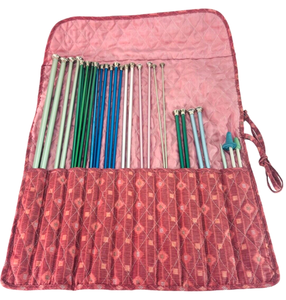 Knitting Needles (Metal) Assortment of 29 Sizes By: Susan Bate & Boye