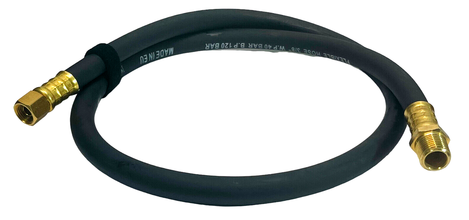 BRAND NEW FEXIBLE HOSE 3/8” W.P 40 BAR B.P120 BAR Made in European Union