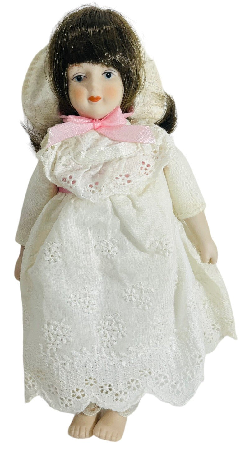 1983 Gorham Doll of The Month “July” VT712, 7” Porcelain Doll ~ VINTAGE