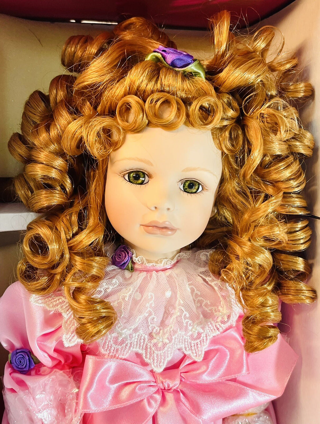 MARIE OSMOND DOLL 18" MARGOT (NRFB) PORCELAIN W/ORIGINAL BOX & COA