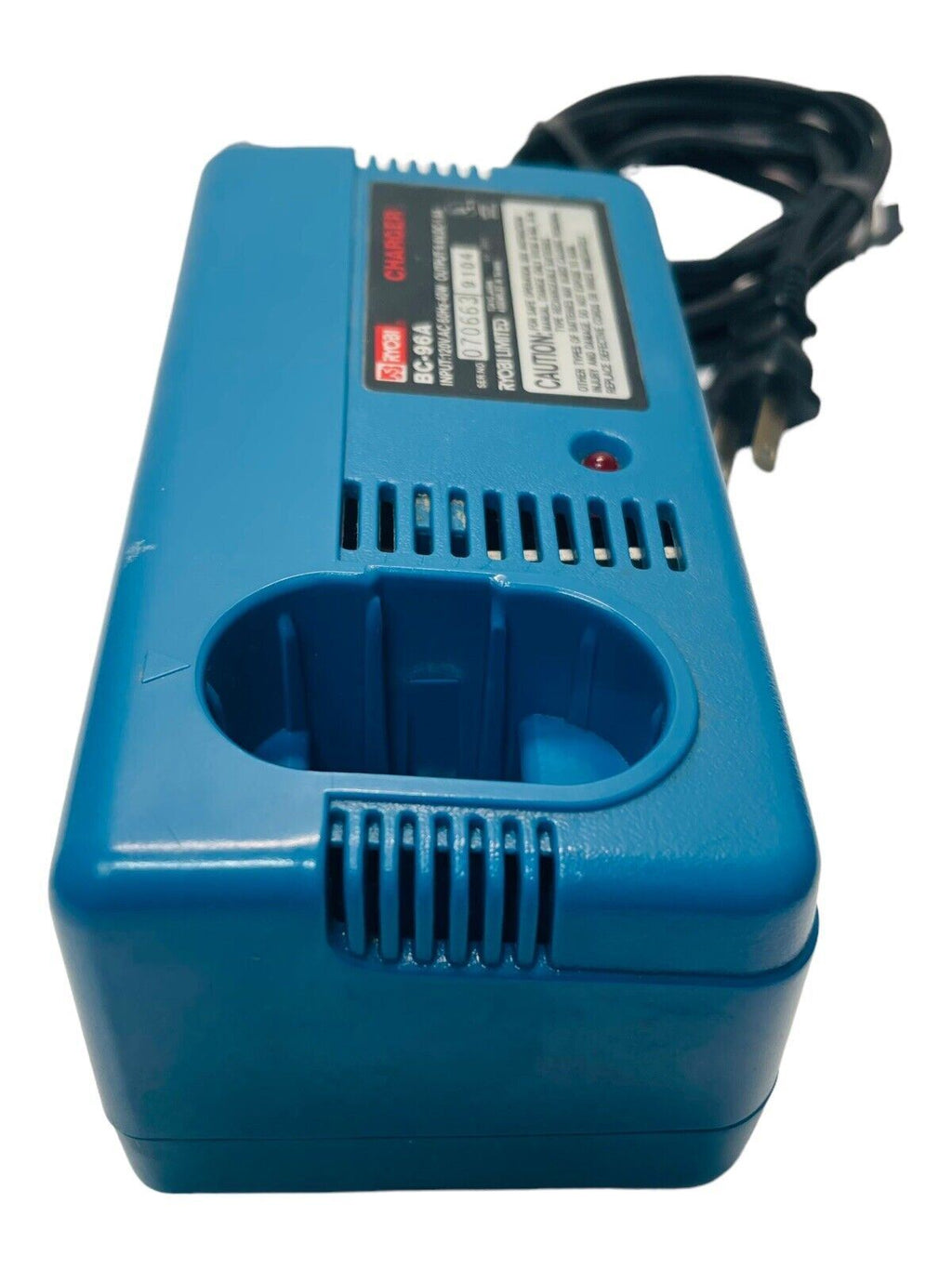 RYOBI CHARGER BC-96A - MADE IN JAPAN - WORKS GREAT - EXCELLENT CONDITION