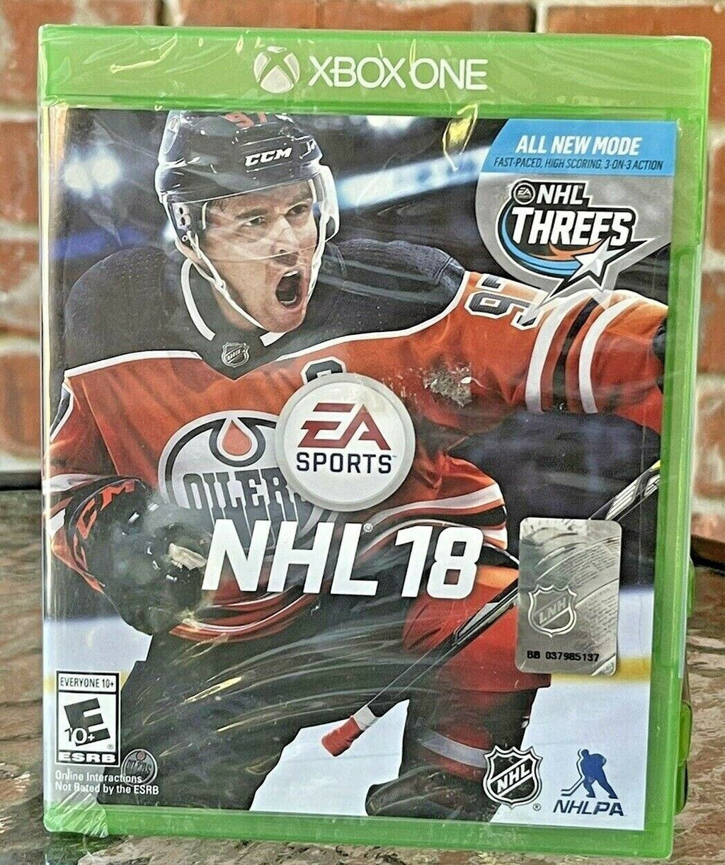 NHL 18 Xbox One 2017 Microsoft "NEW" FACTORY SEALED