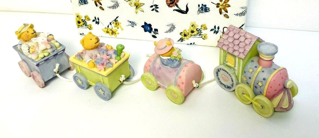 Porcelain Train Set Figurine "Faith-Hope-Love" Rasche Dicksons© 2003 - MINT