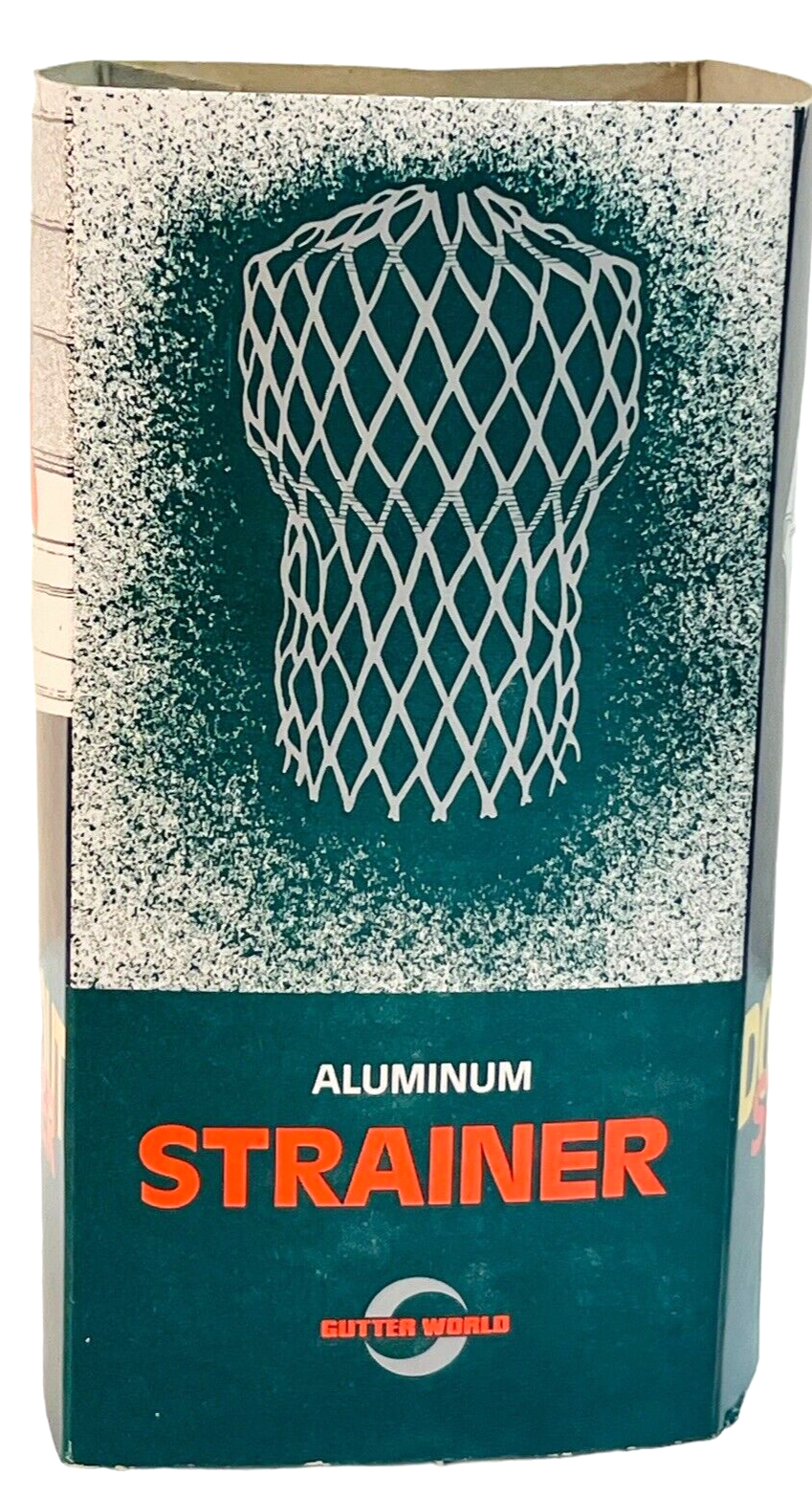 Downspout Aluminum Strainer Gutter Guard 6-Pack, Expandable, By: Gutter World