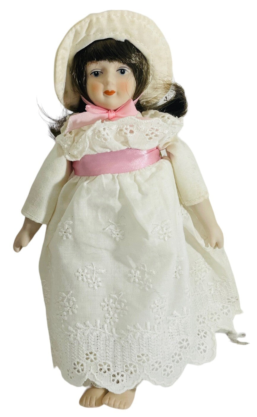 1983 Gorham Doll of The Month “July” VT712, 7” Porcelain Doll ~ VINTAGE