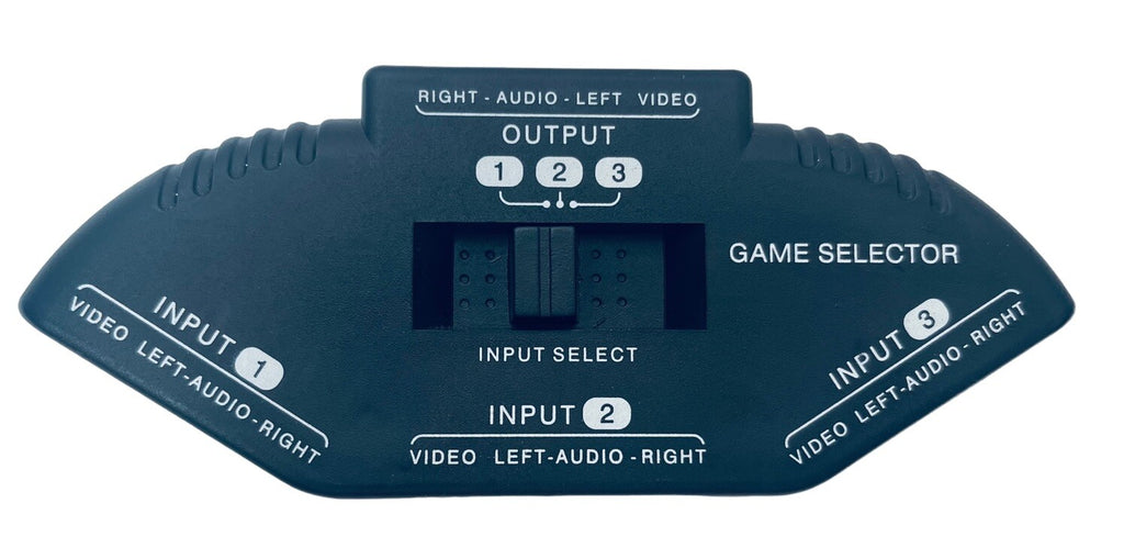 MINT! Game Selector B/S-001 AV Splitter with Cables